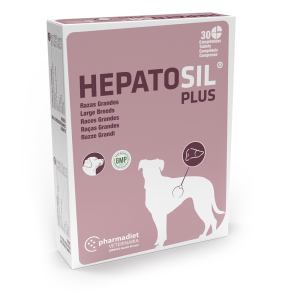 HEPATOSIL PLUS RAZAS GRANDES 30 COMP.