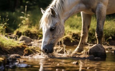 El calor también afecta a los caballos