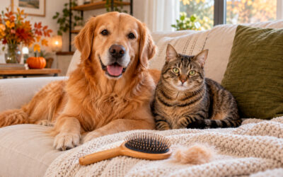 Muda de otoño en perros y gatos: qué es normal y cuándo debemos preocuparnos